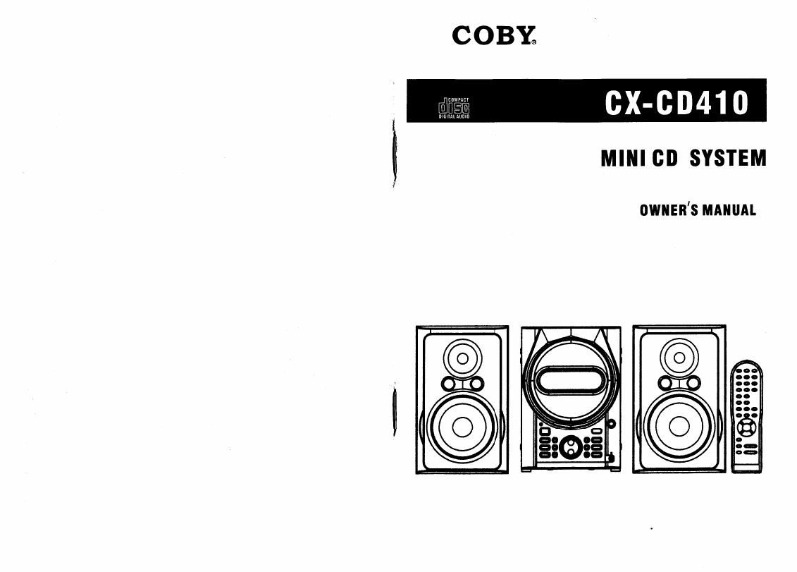 coby cxcd 410 owners manual