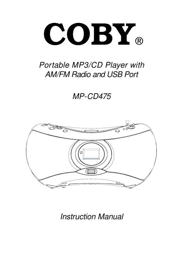 coby mpcd 475 owners manual