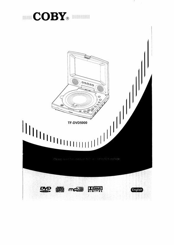 coby tfdvd 5000 owners manual