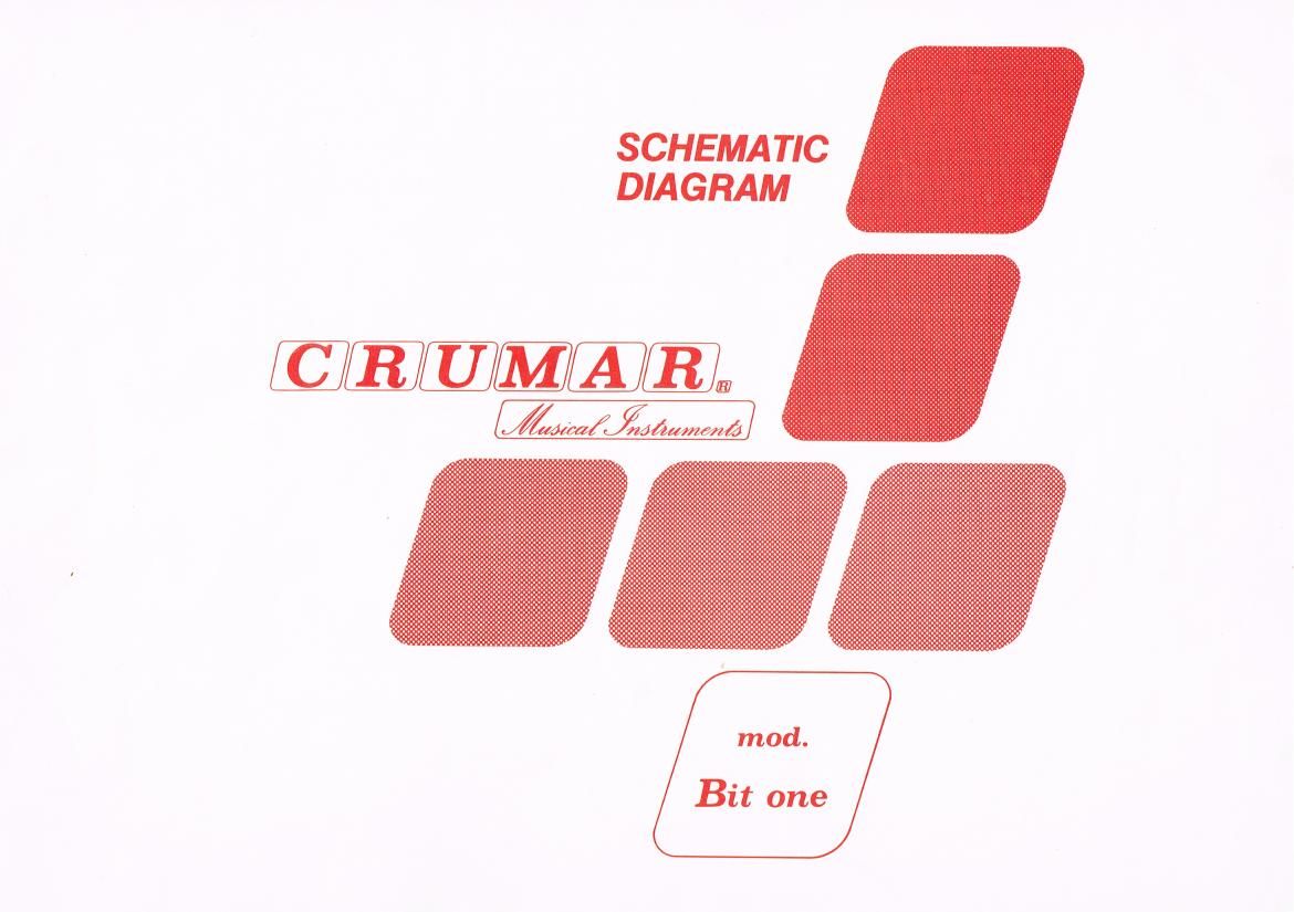 crumar bit one schematics