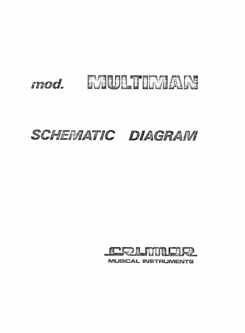 crumar multiman 1 model 1975 1