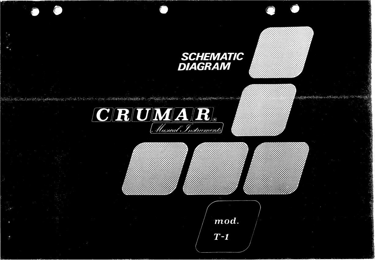 crumar t 1 service manual