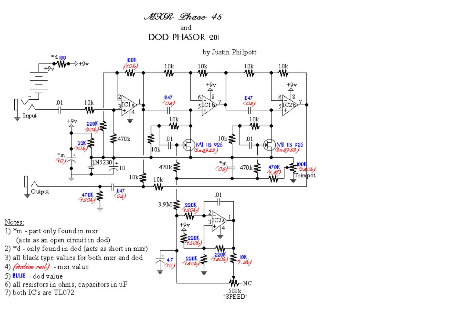 dod 201 phasor schematic