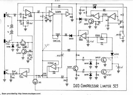 dod 525 compressor schematic