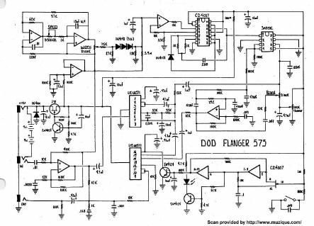 dod 575 flanger schematic