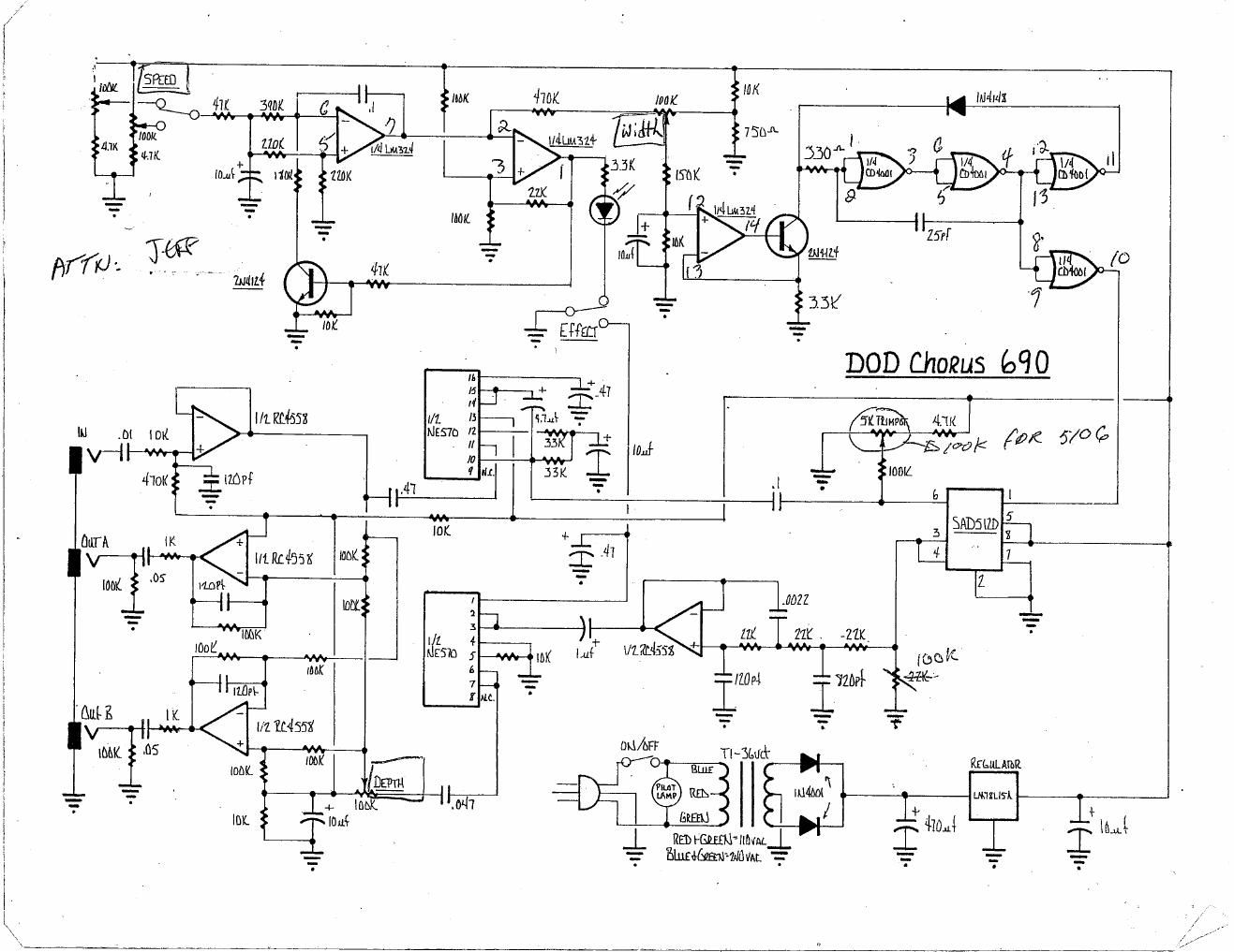 dod 690 chorus schematic