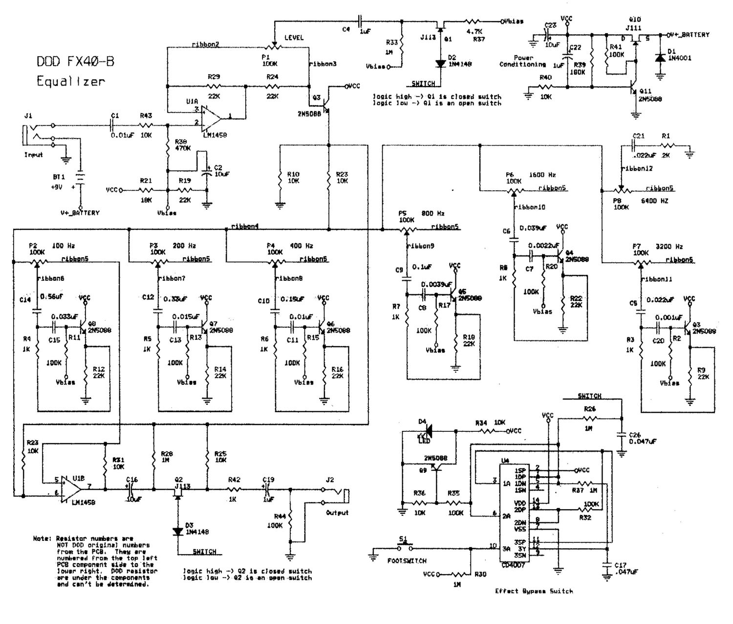 dod fx 40b schematic