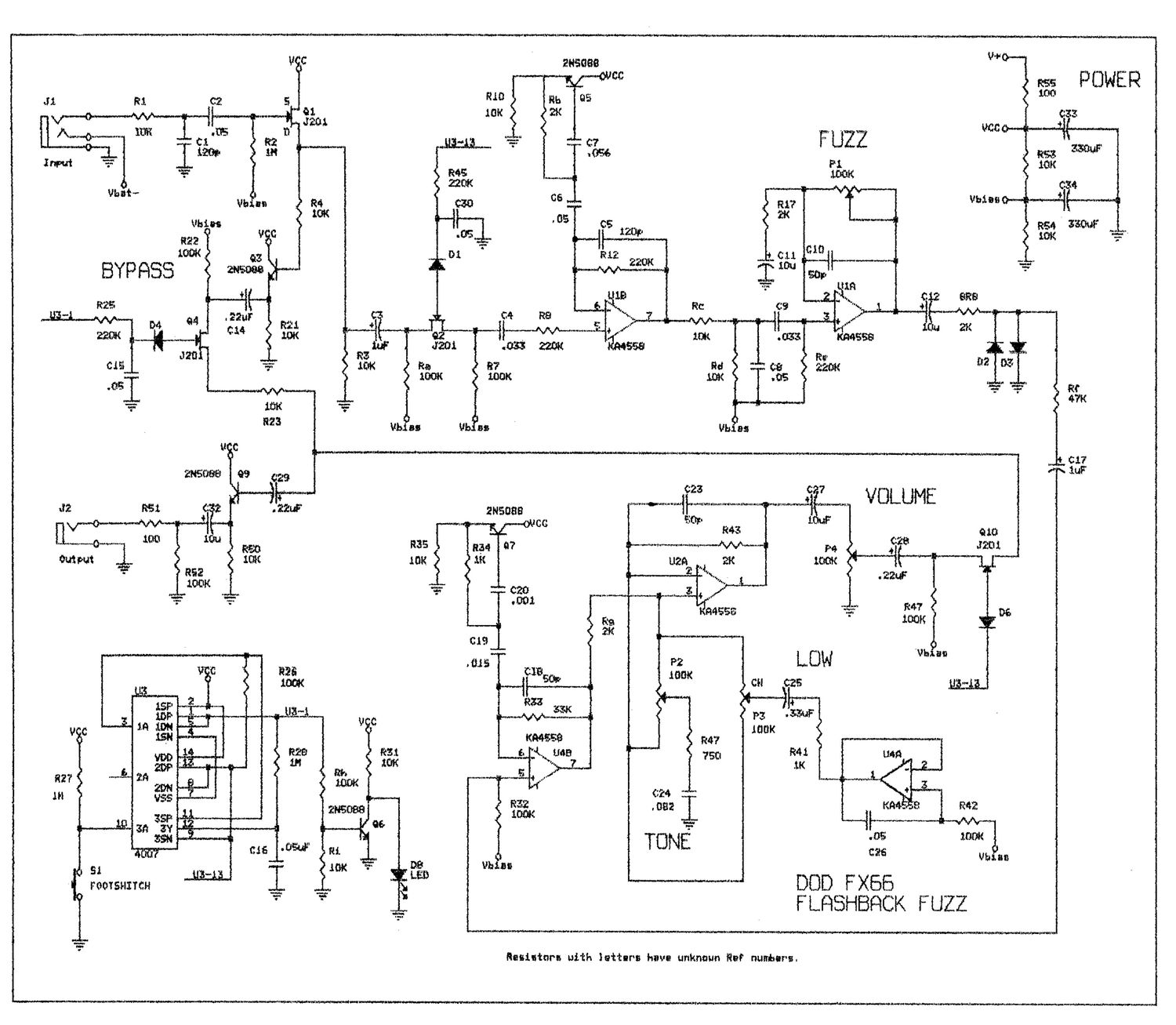 dod fx 66 schematic