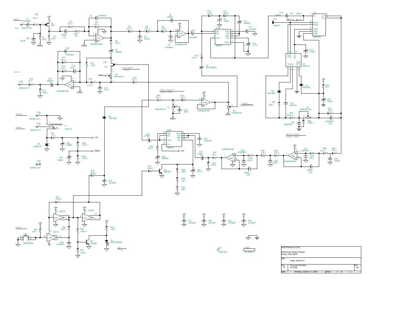 dod fx 96 schematic