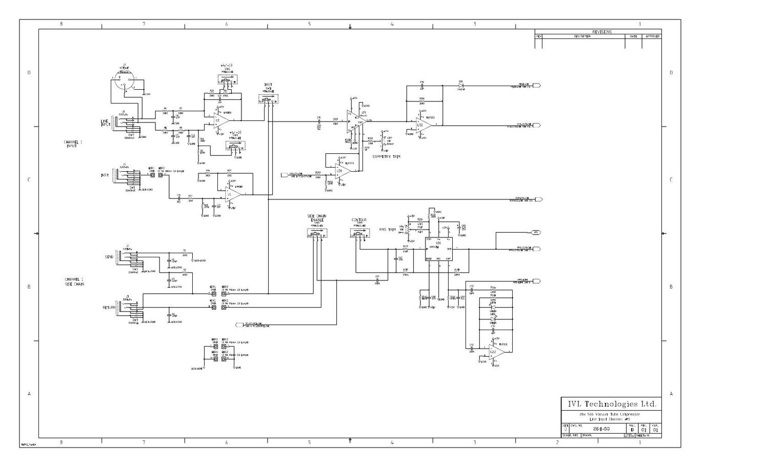 dbx 566 schematic