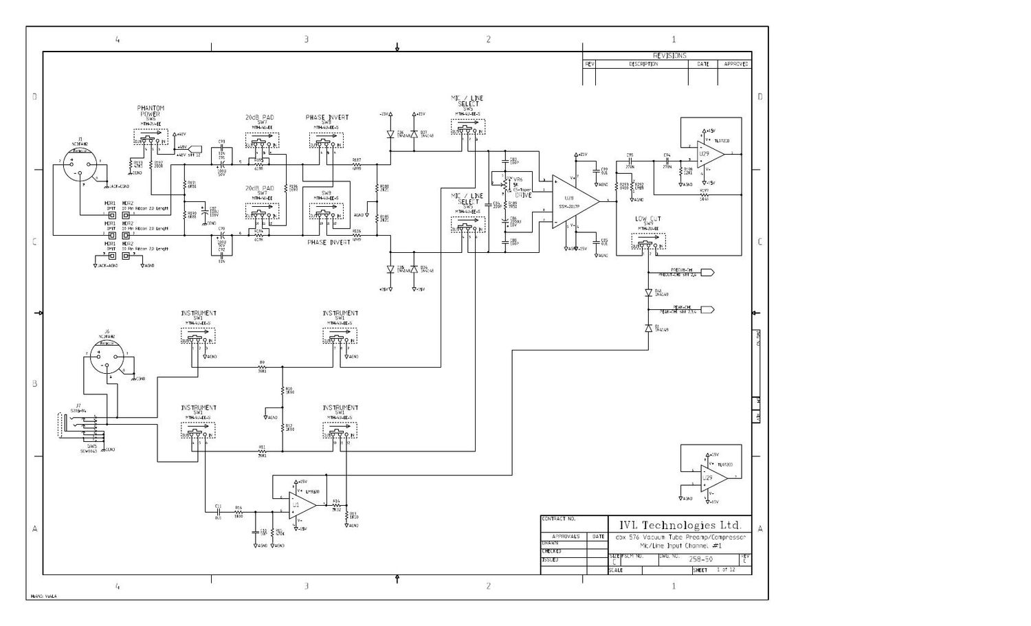 dbx 576 schematic