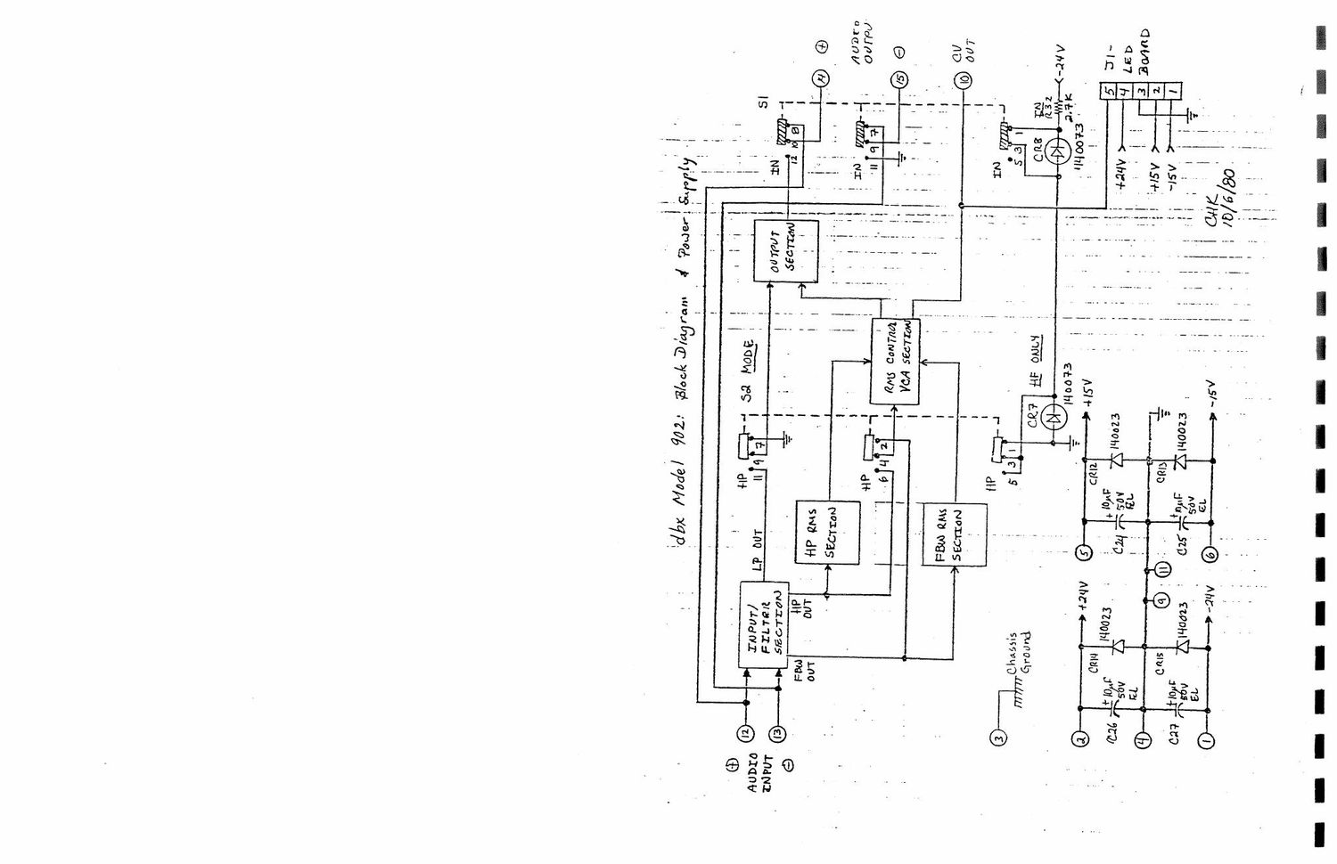 dbx 902 de esser schematic