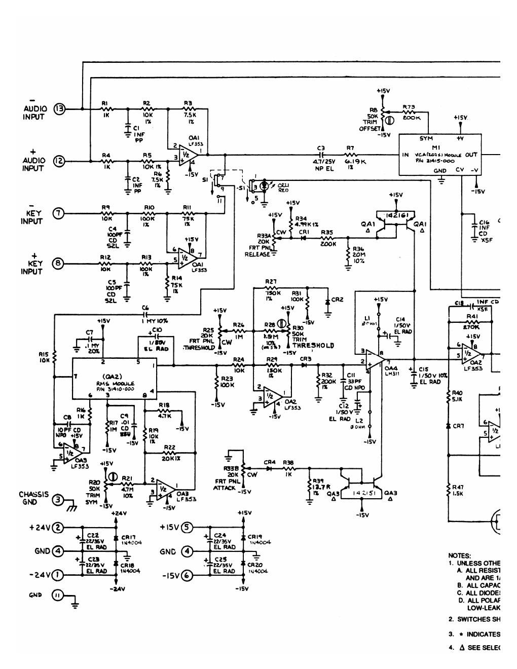 dbx 904 de esser schematic