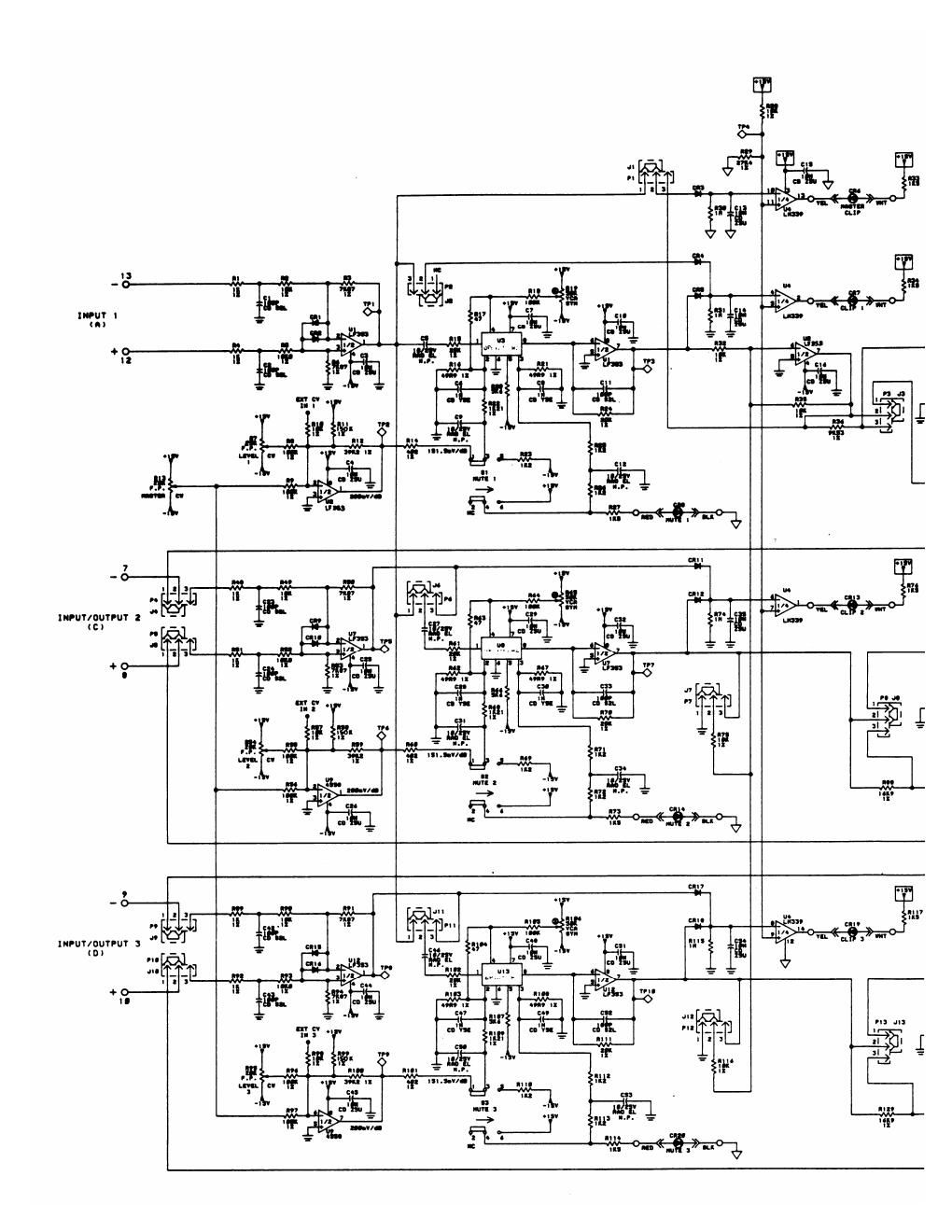 dbx 933 schematic