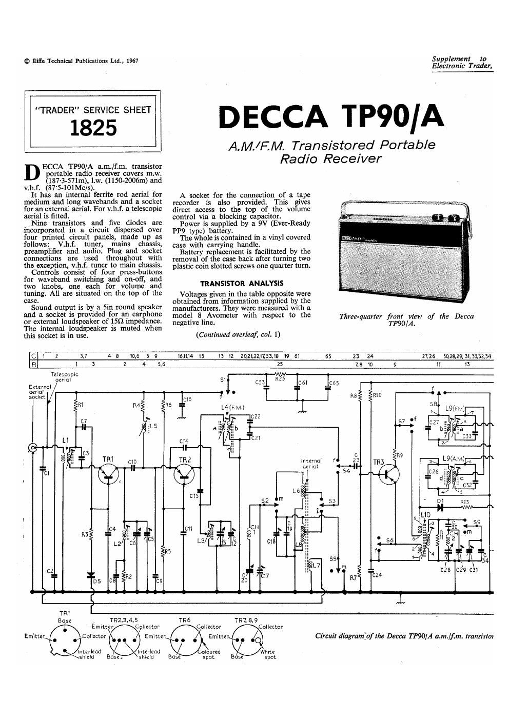 decca tp 90 a service manual