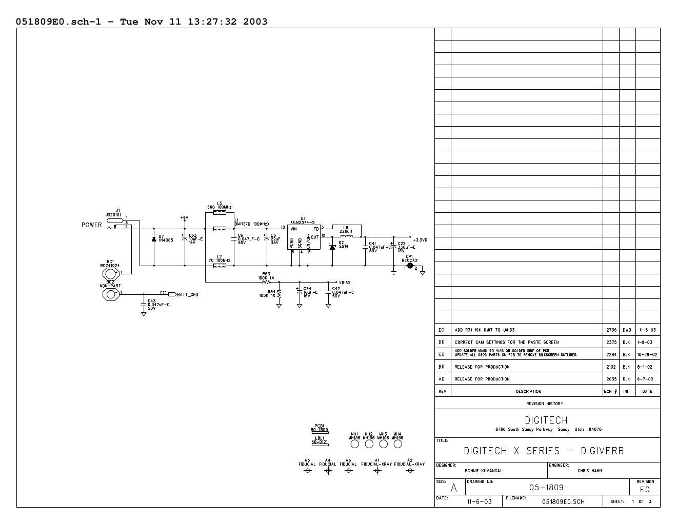 digitech digiverb service manual