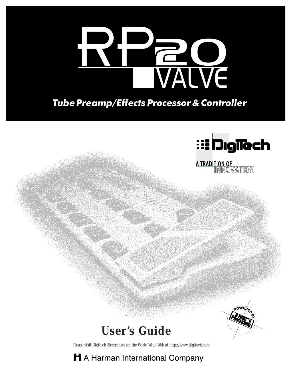 digitech rp 20 valve