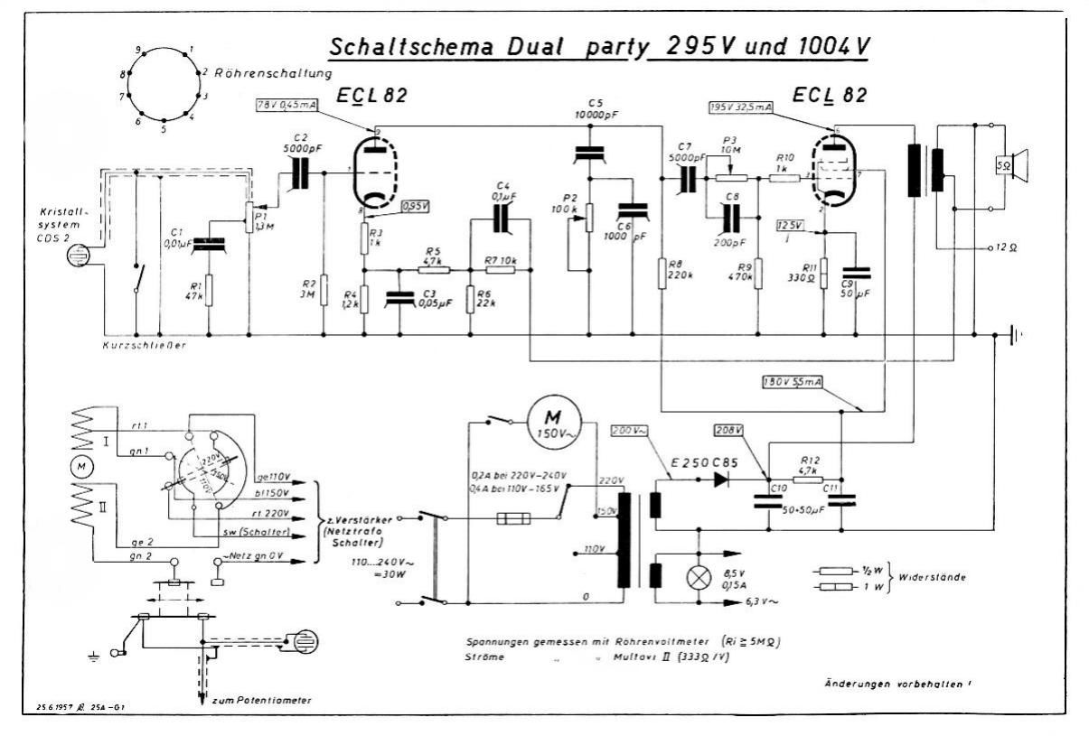 Dual 1004 A Schematic