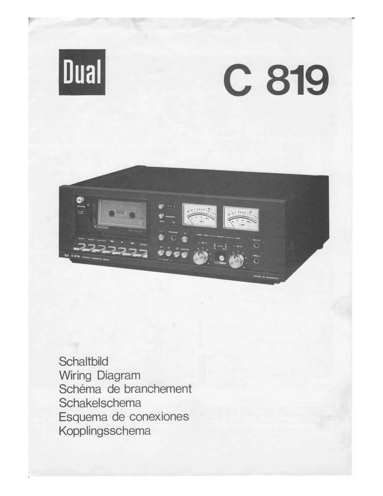 Dual C 819 Schematic