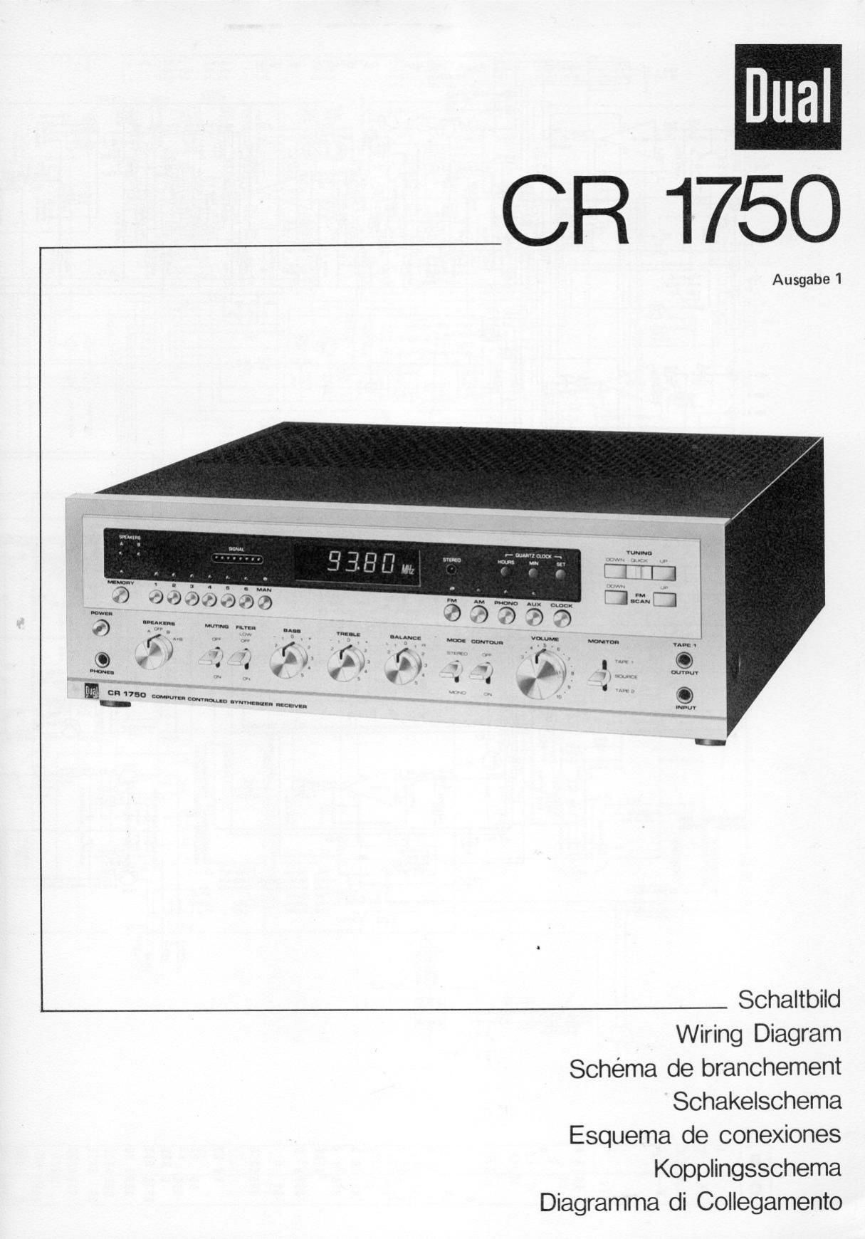 Dual CR 1750 Schematic