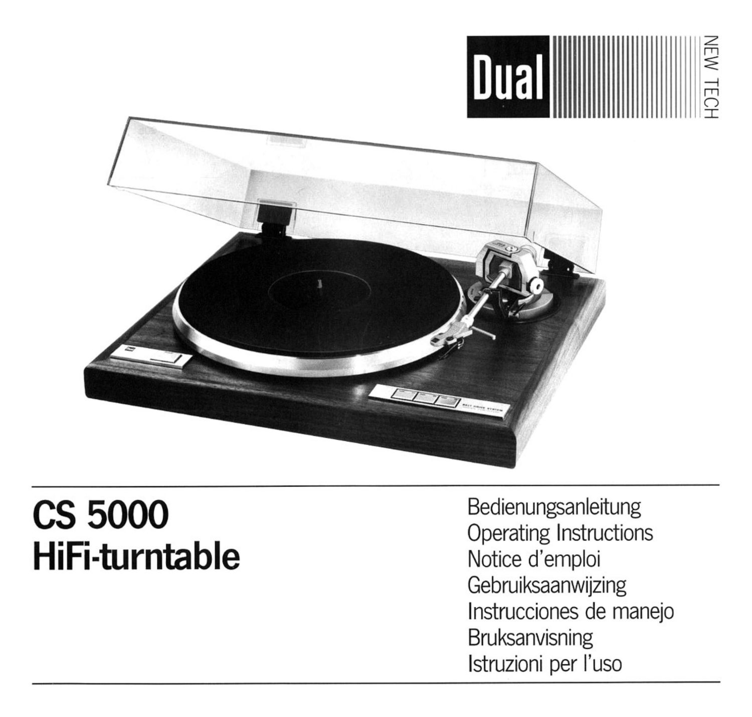 Dual CS 5000 Owners Manual