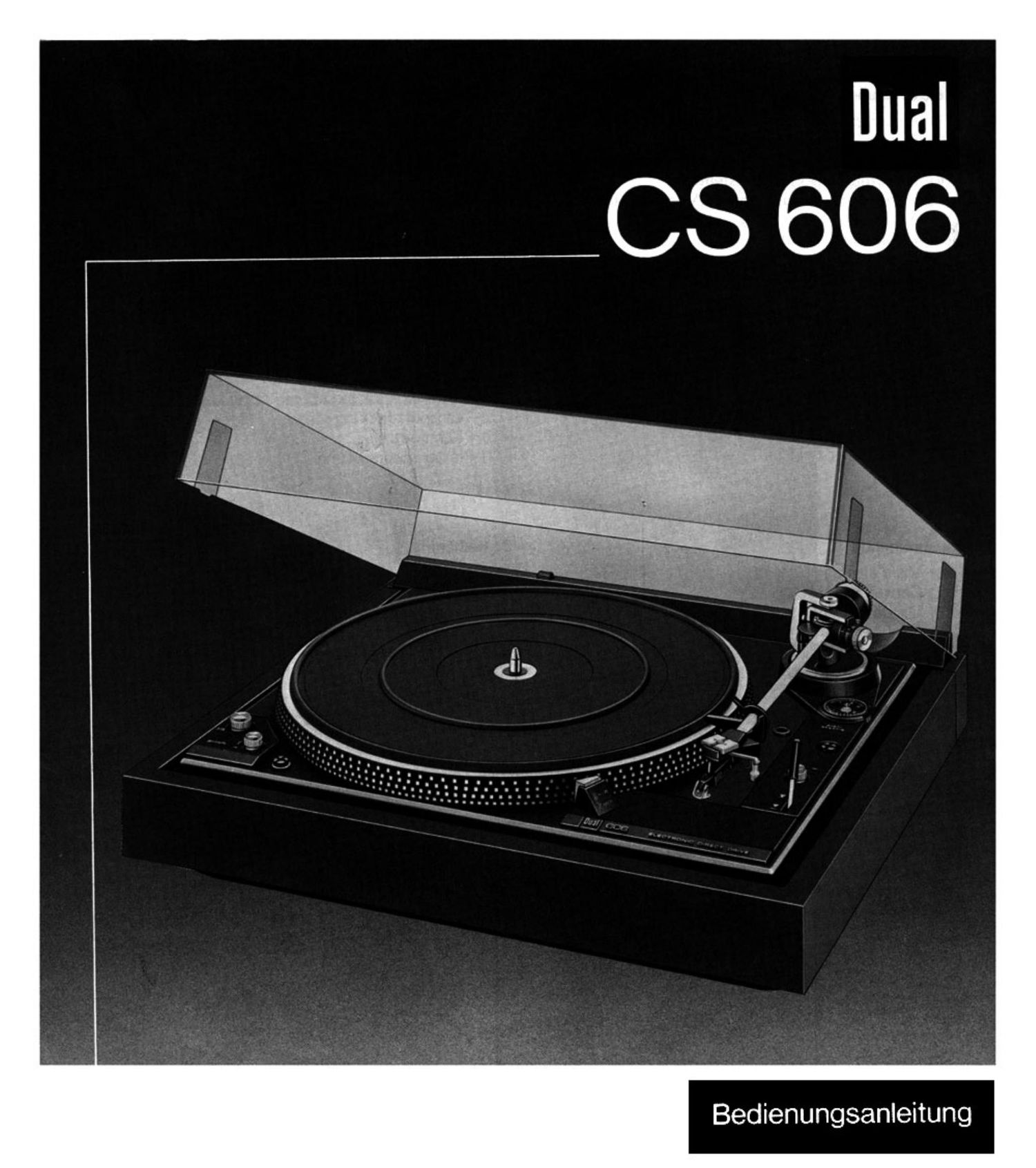 Dual CS 606 Owners Manual 2