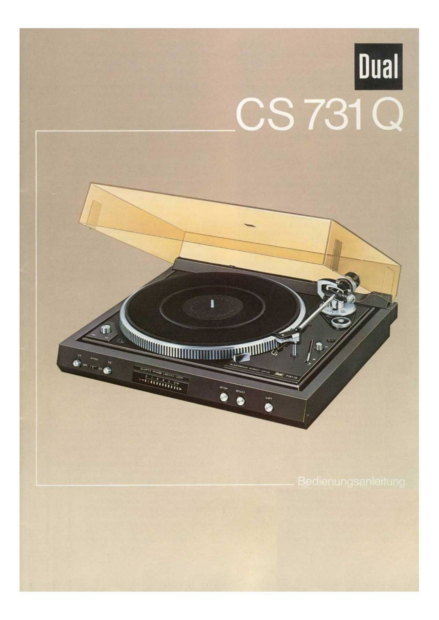Dual CS 731 Q Owners Manual