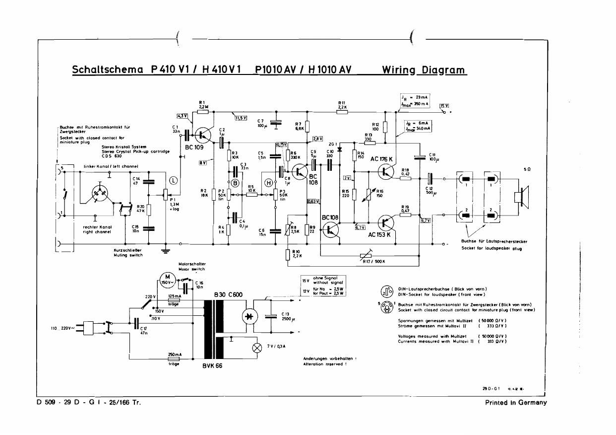 Dual H 1010 AV Schematic