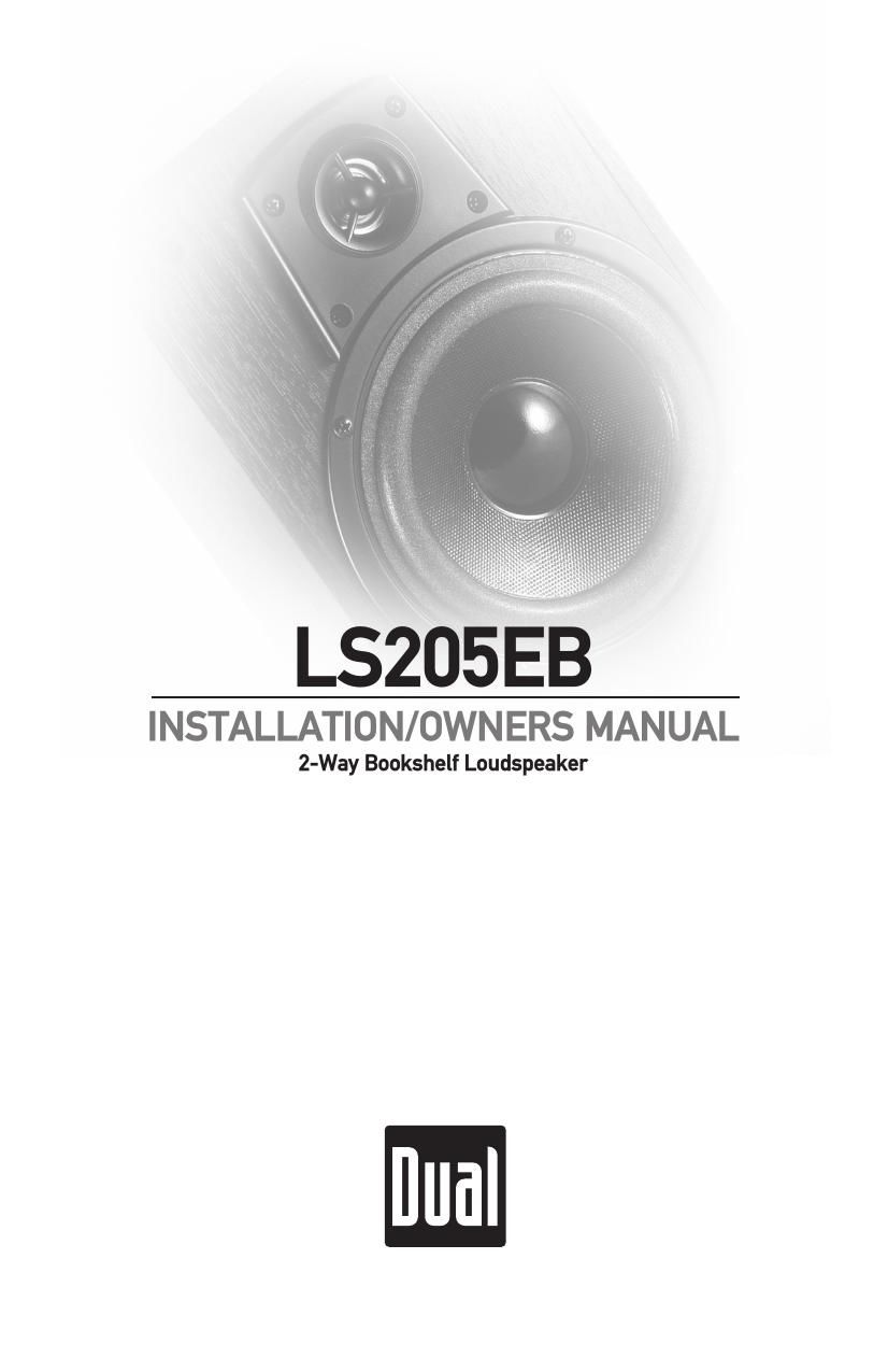 Dual LS 205EB Owners Manual