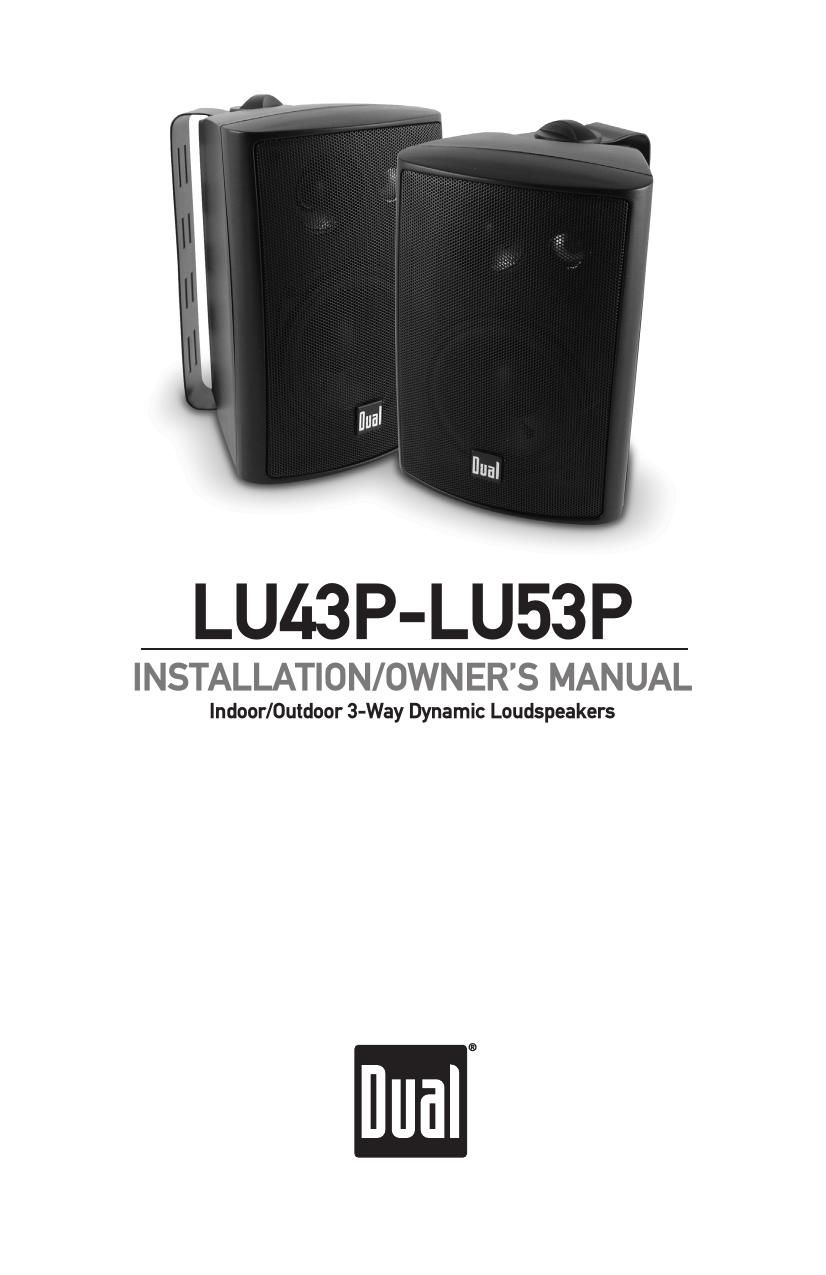 Dual LU 43P Owners Manual