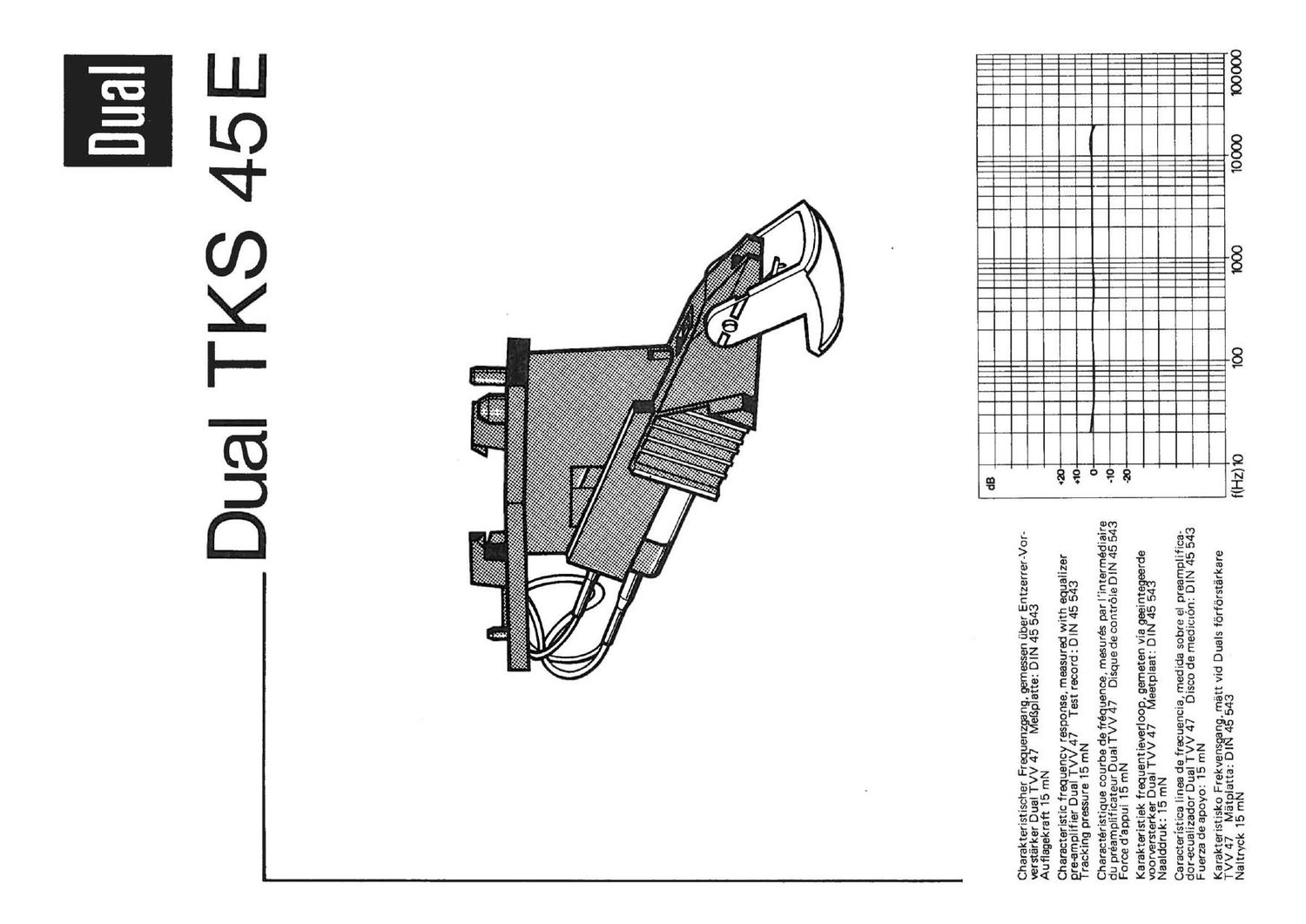 Dual TKS 45E Owners Manual