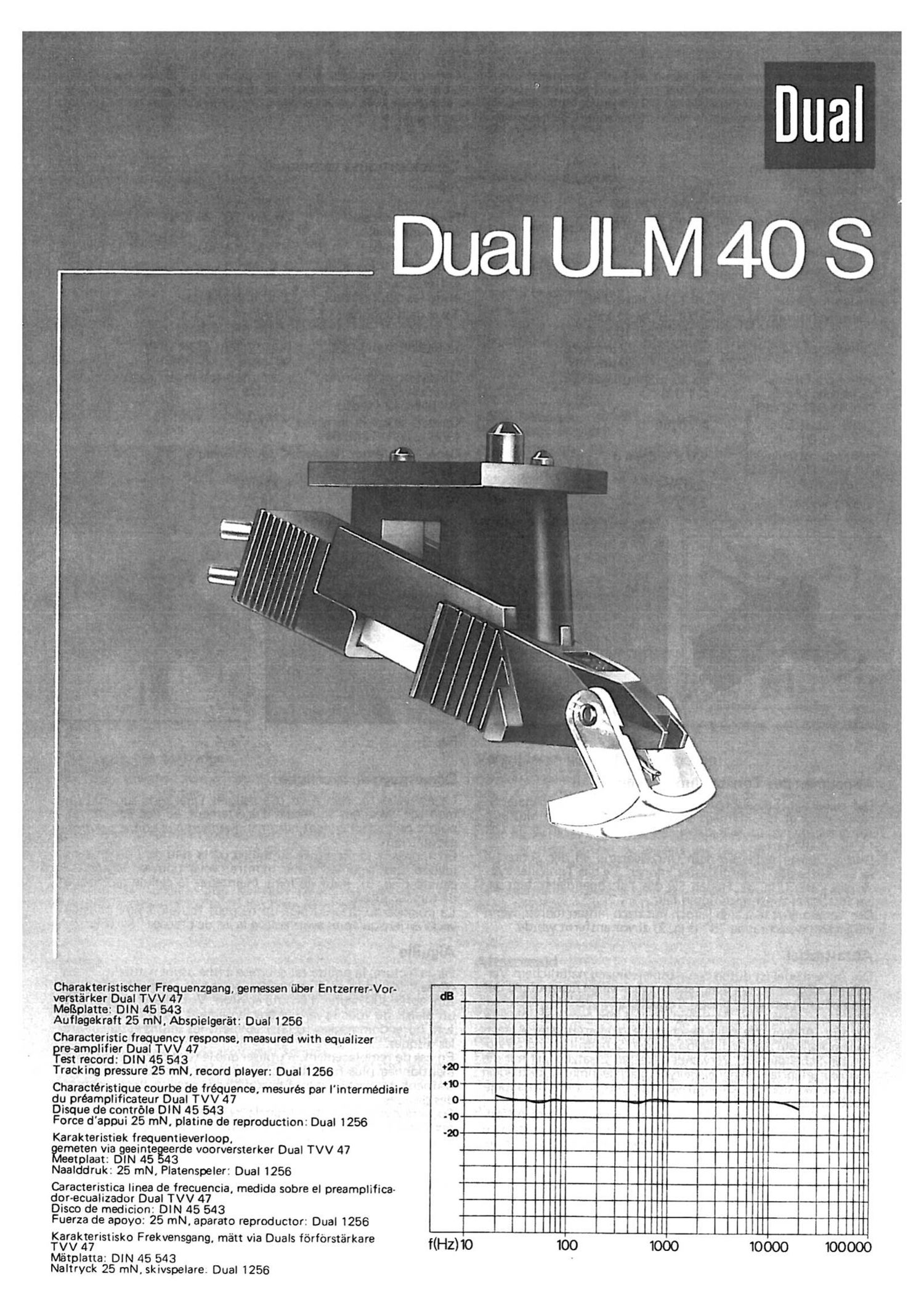 Dual ULM 40S Owners Manual