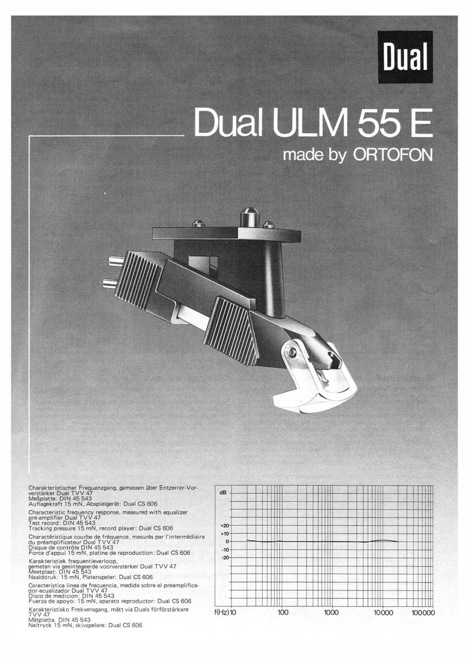 Dual ULM 55E Owners Manual