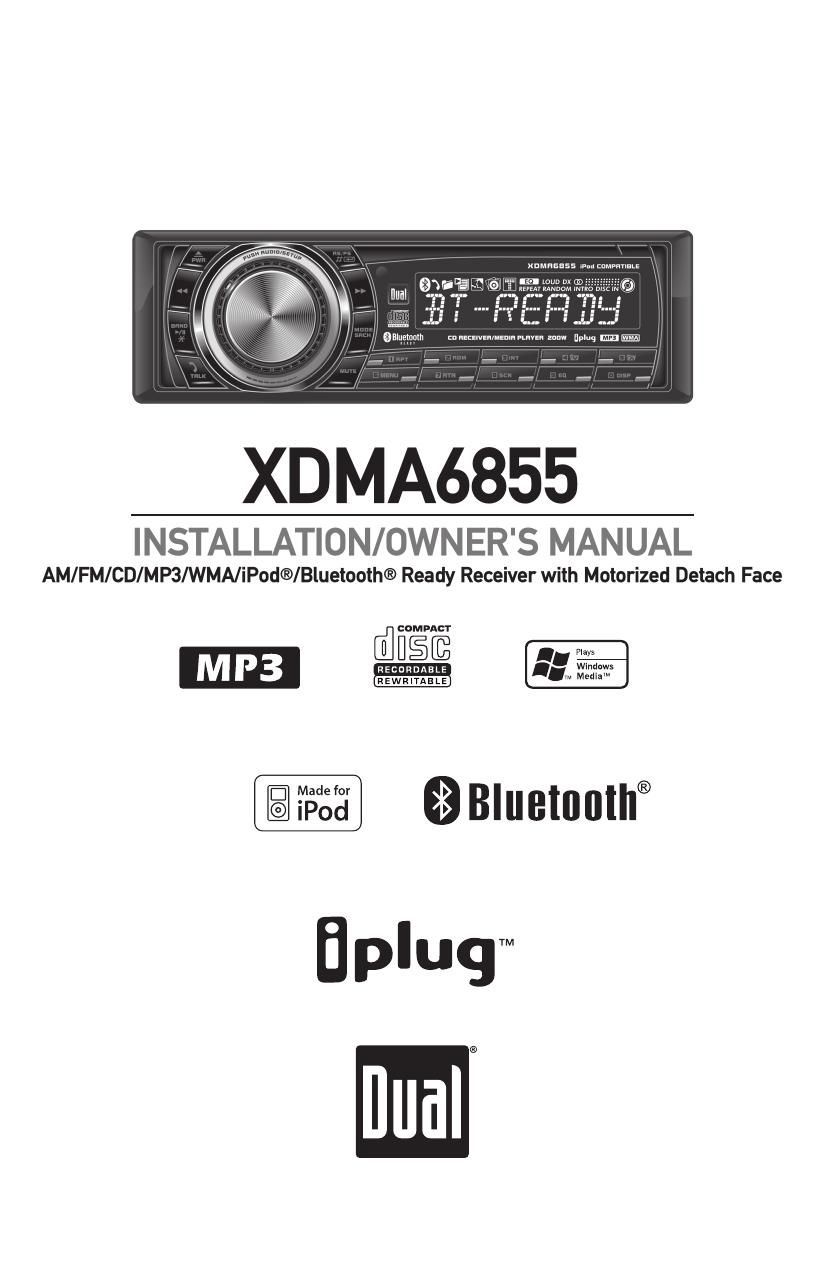 Dual XDMA 6855 Owners Manual