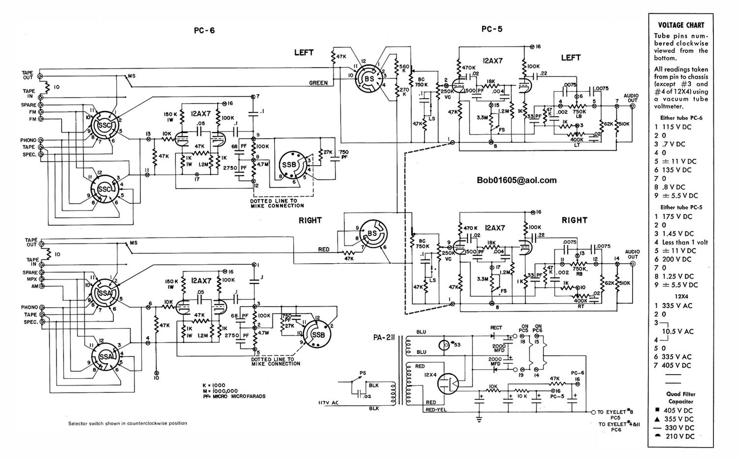 Dynaco PAS 2 3 Schematic