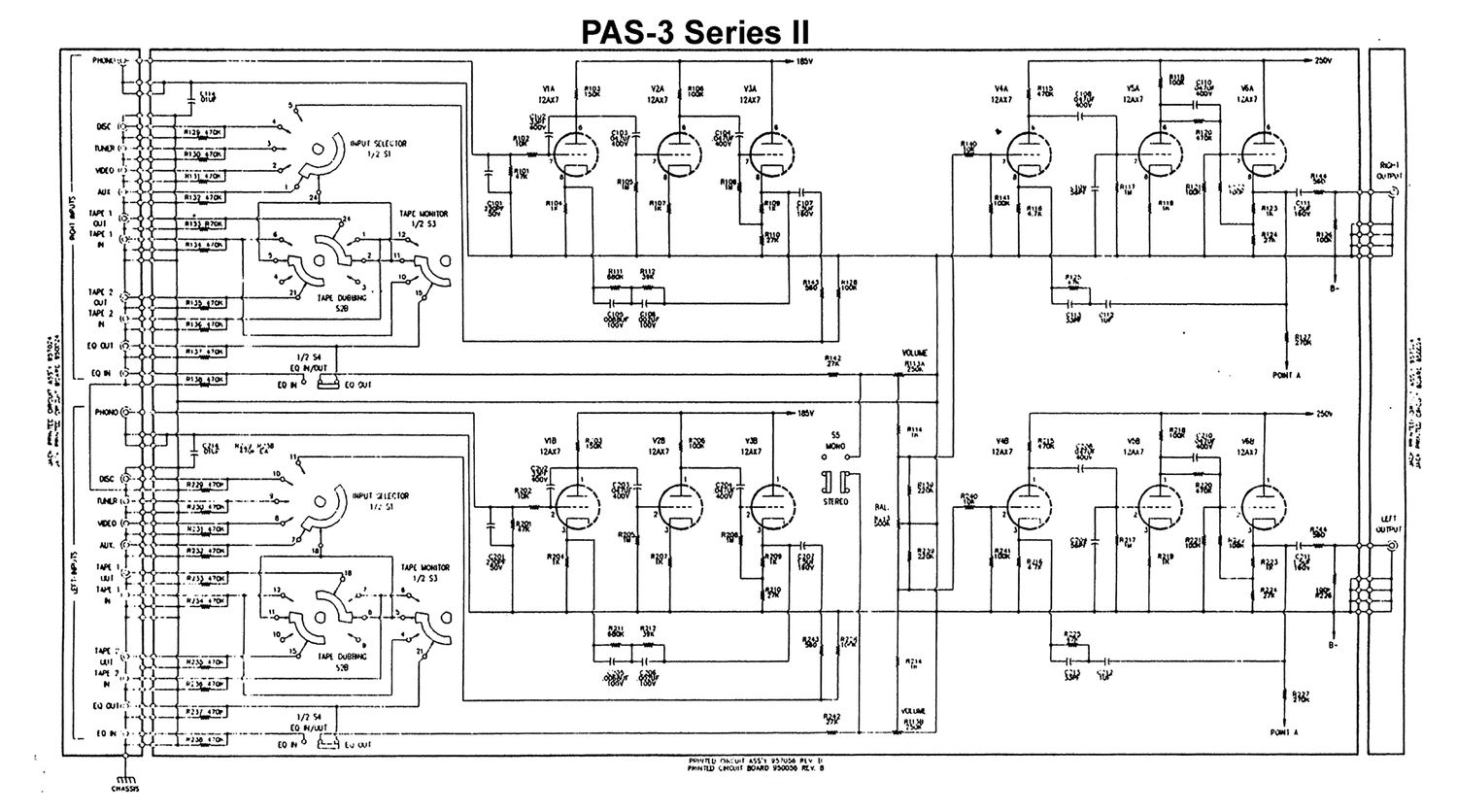 Dynaco PAS 3 Series II Schematic