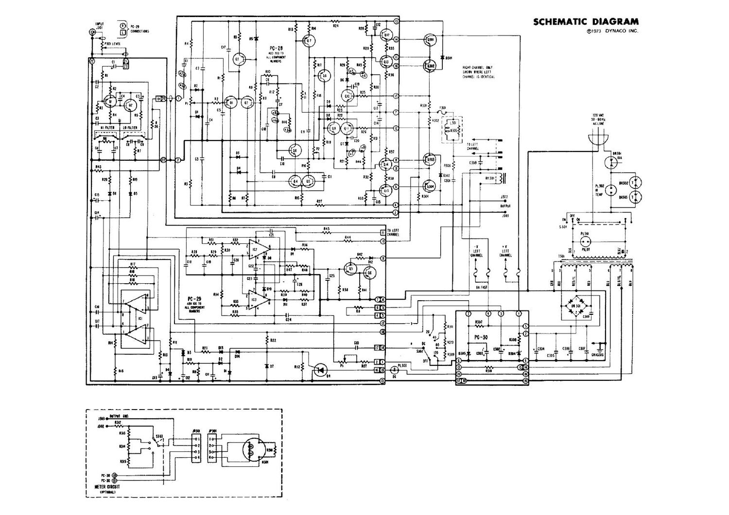 Dynaco ST 400 Schematic