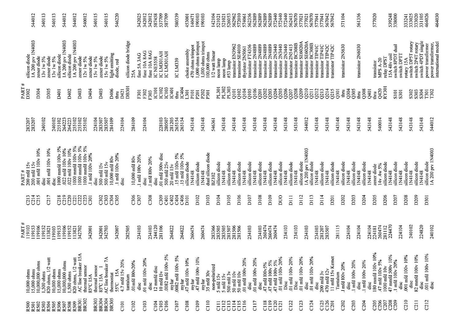 Dynaco Stereo 416 Schematic