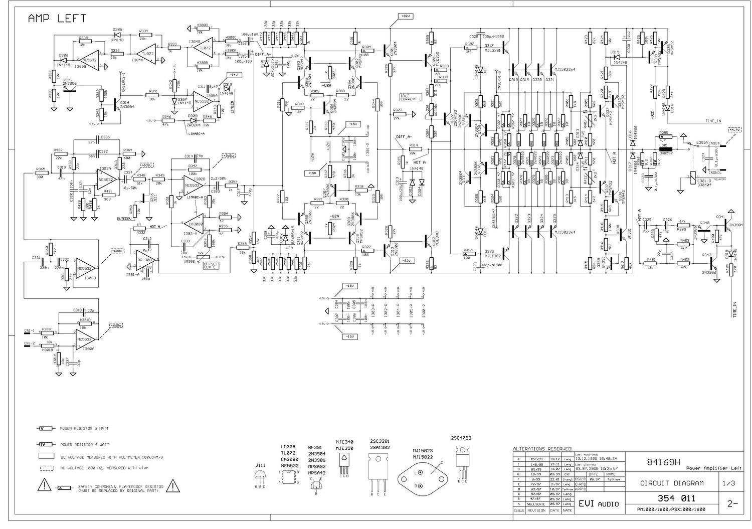 Dynacord PowerMate1000 1600 pwr sch