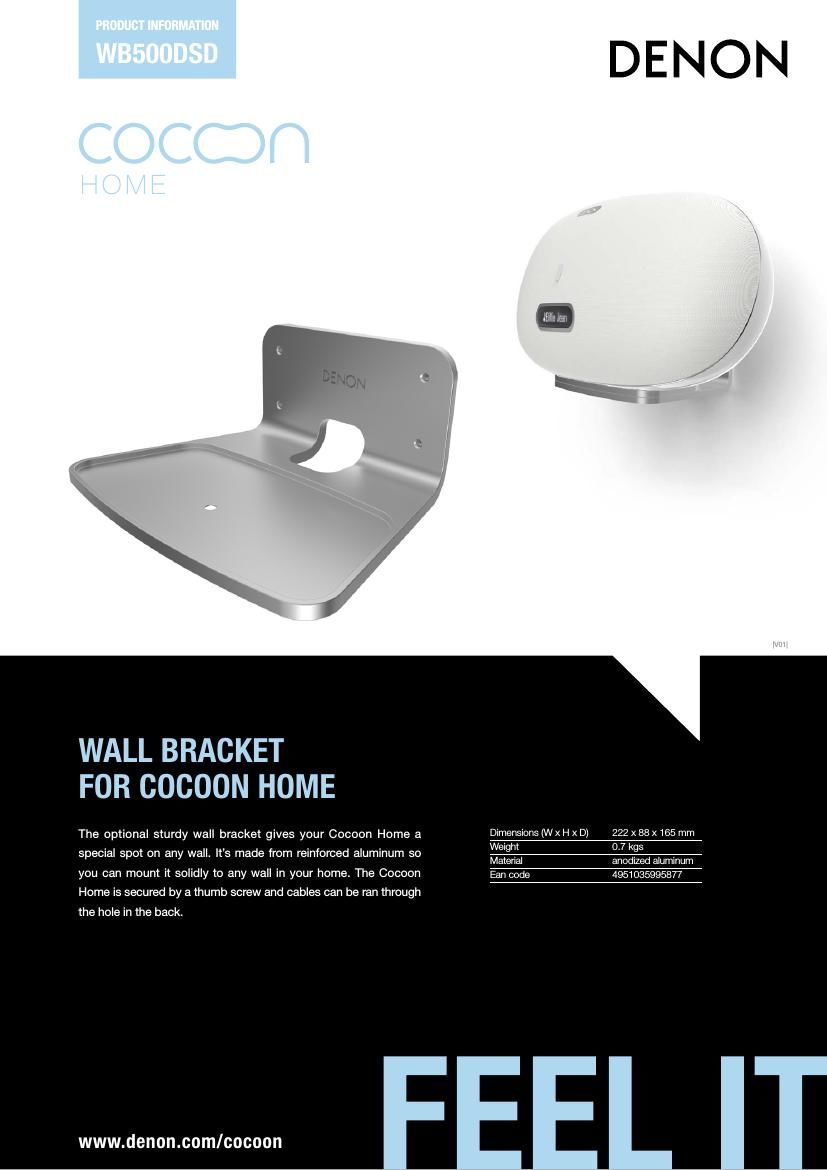 Denon Cocoon WB500DSD Brochure