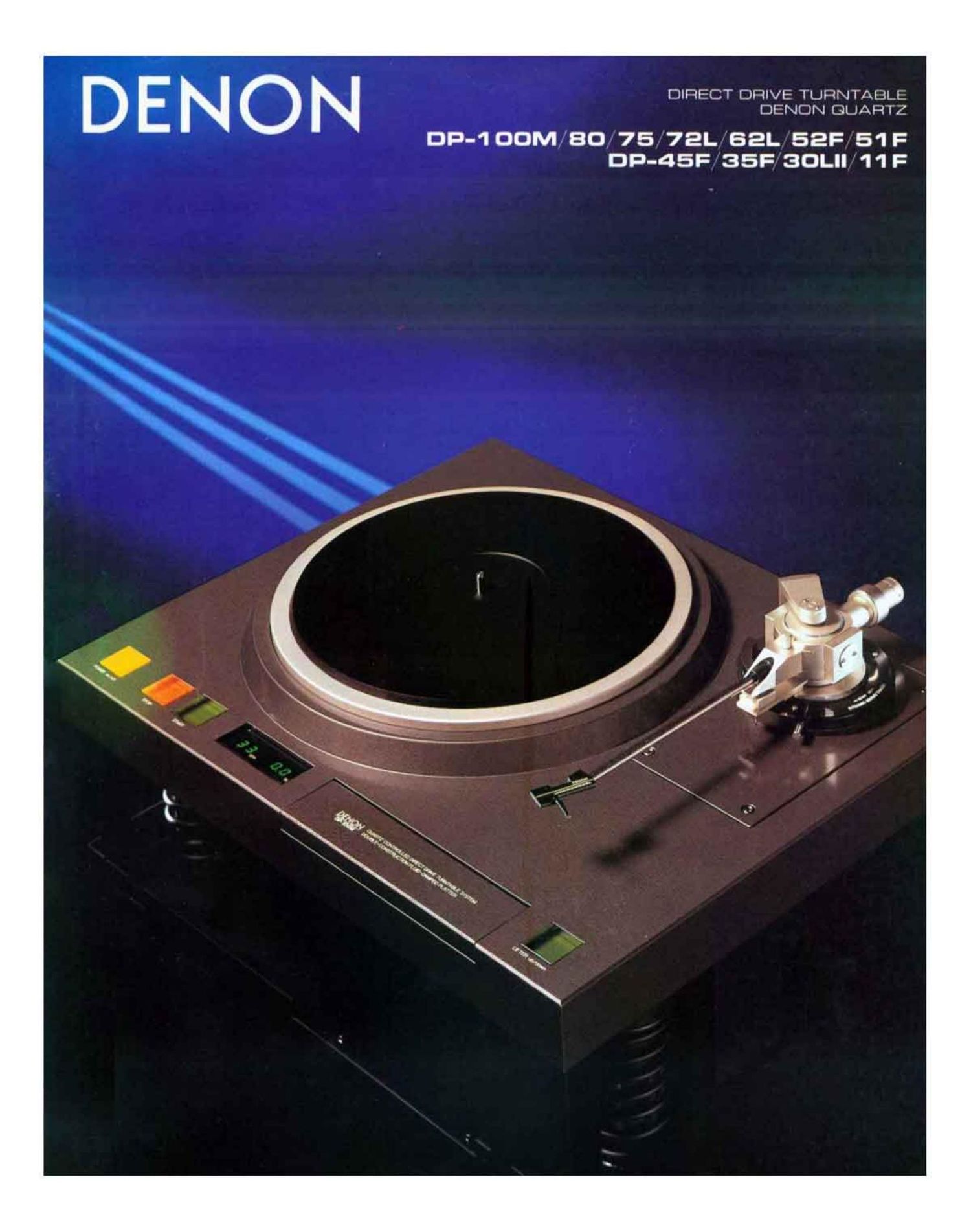 Denon Direct Drive Catalog