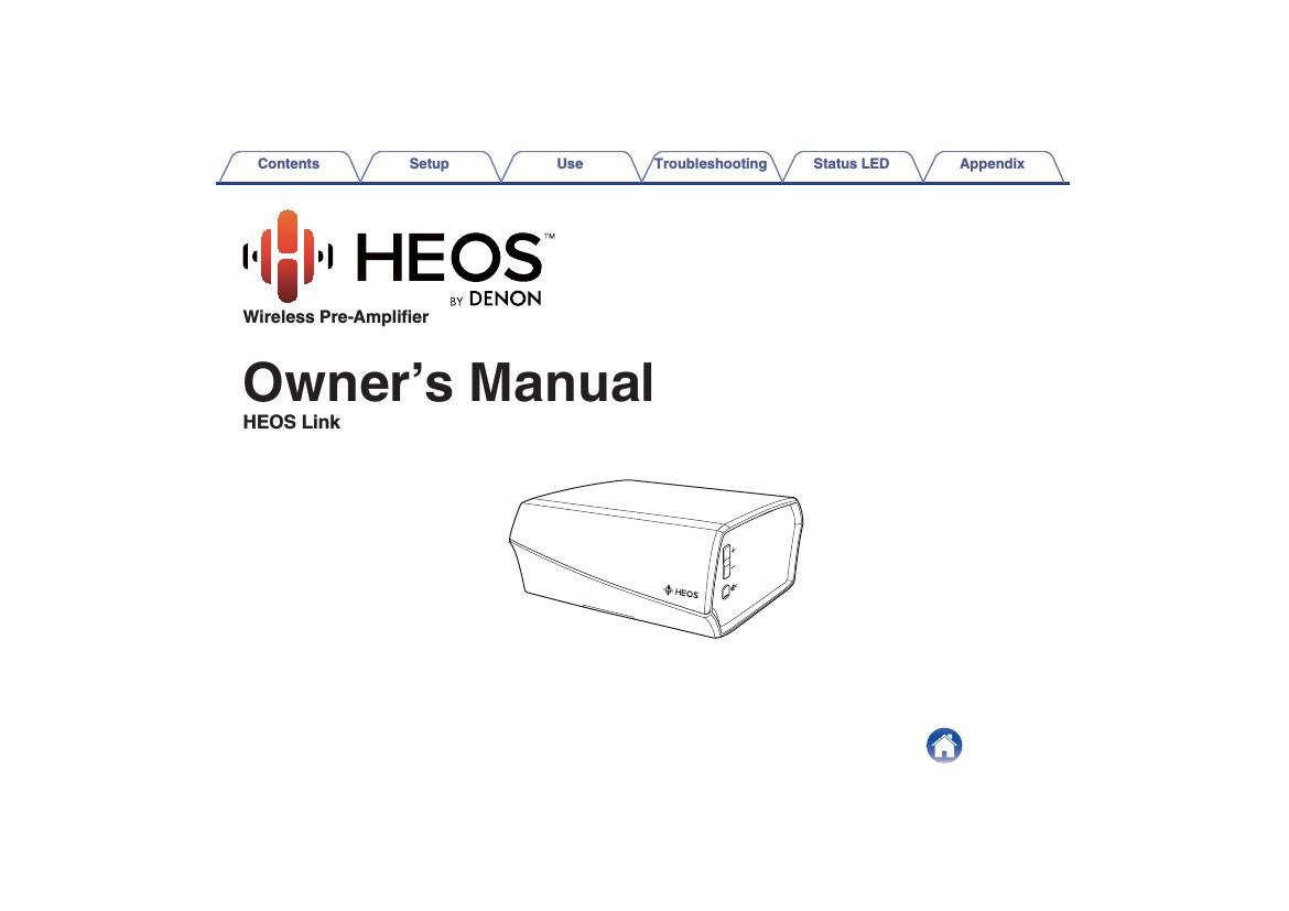 Denon HEOS Owners Manual