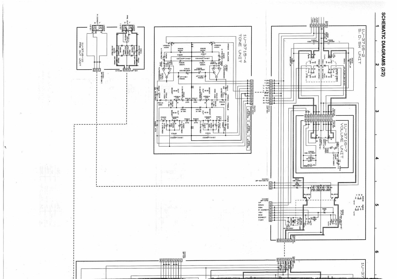 Denon PMA 1500 AE Schematic