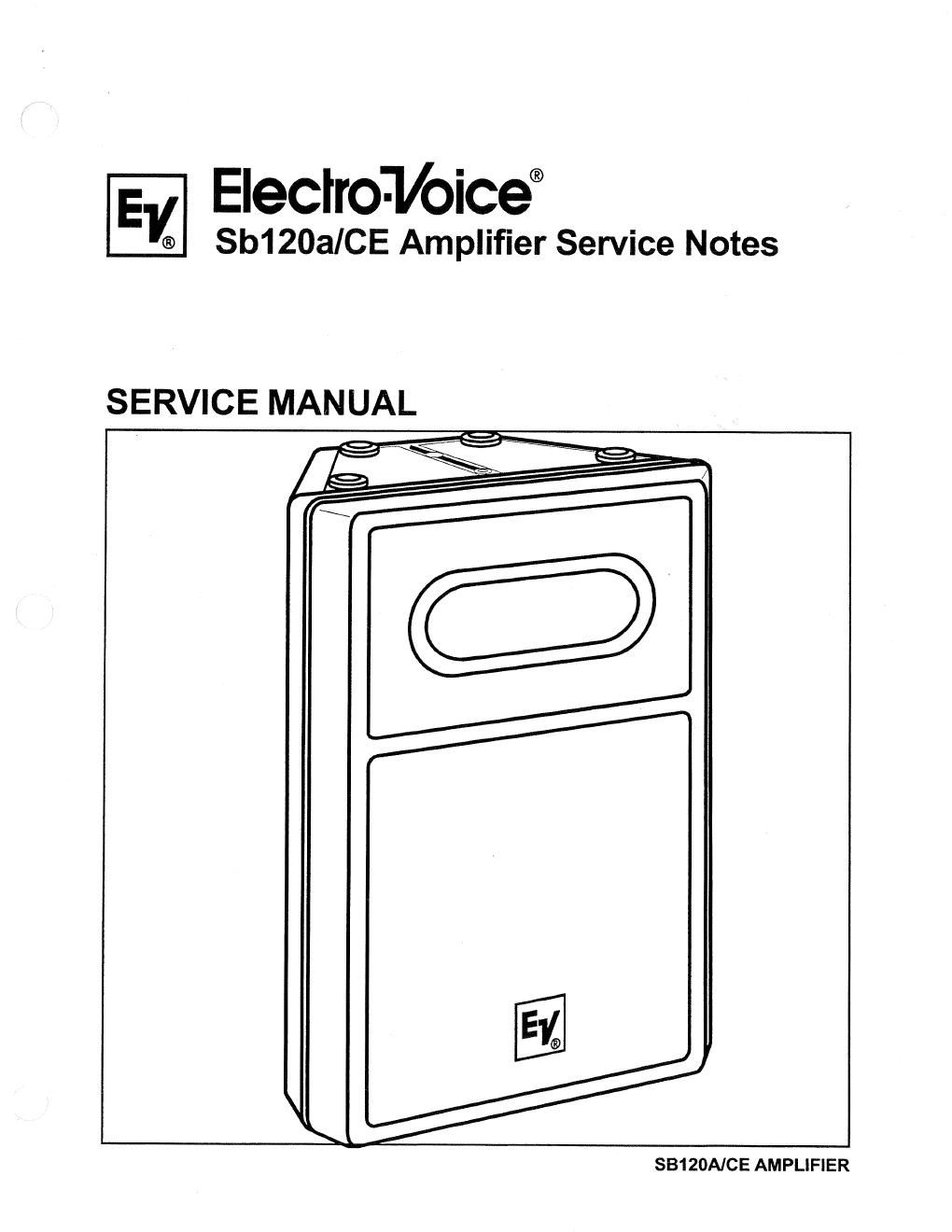 electro voice sb120a actspk