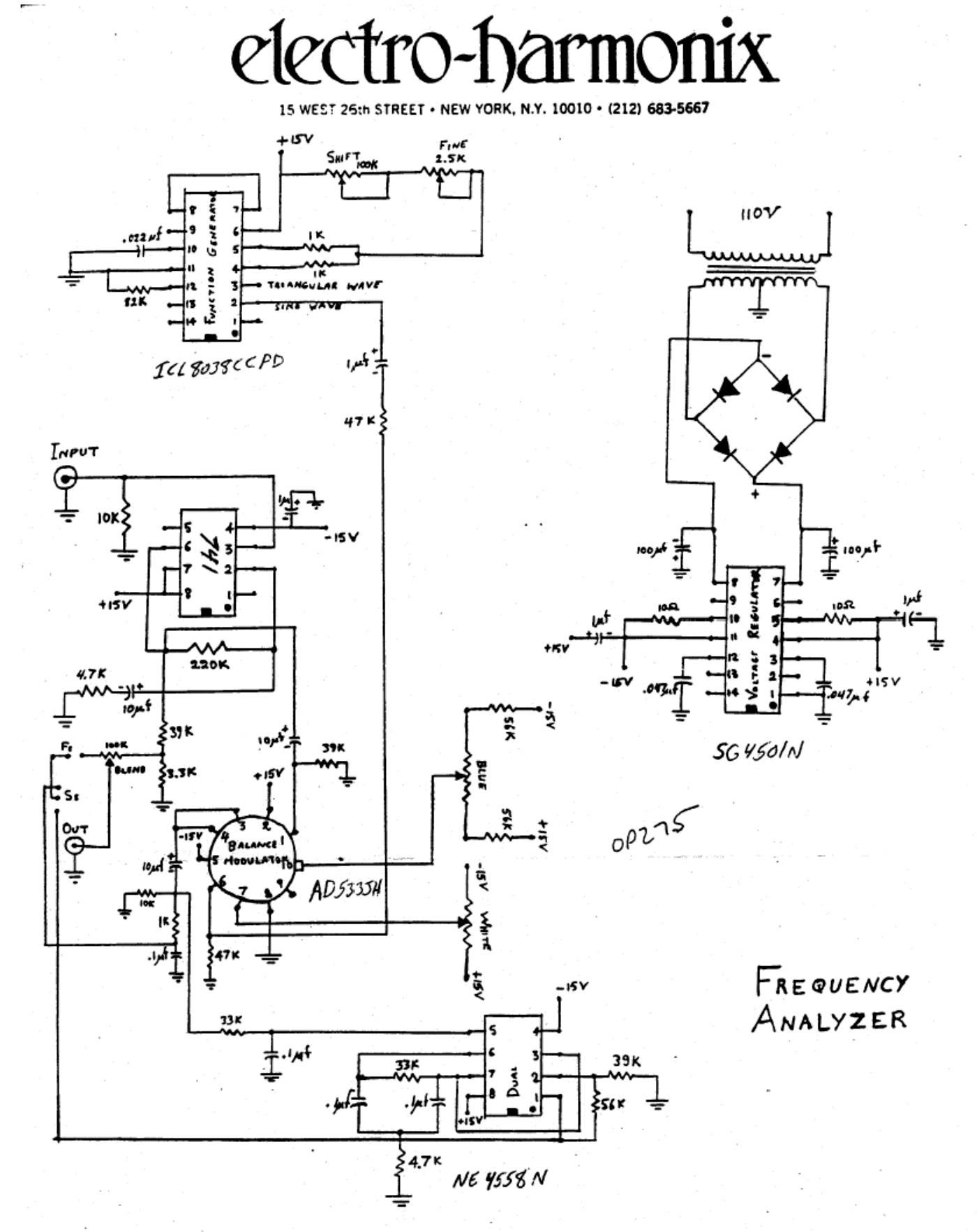 electro harmonix frequency analyzer 3