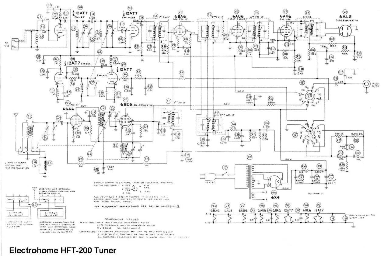 electro harmonix hft 200 schematic