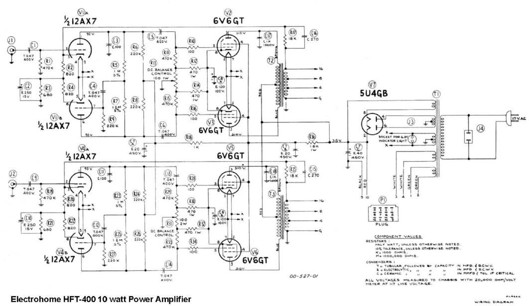 electro harmonix hft 400 schematic