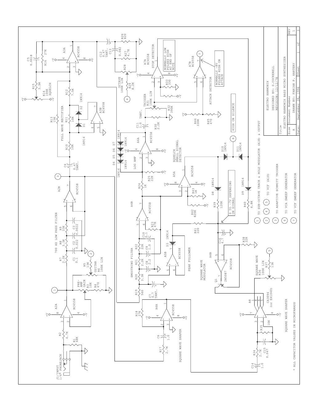 electro harmonic micro synth schematics