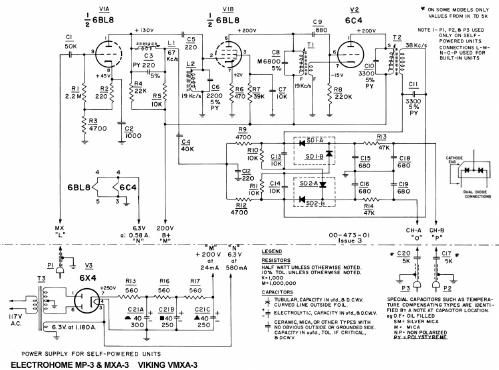 electro harmonix mp 3 schematic