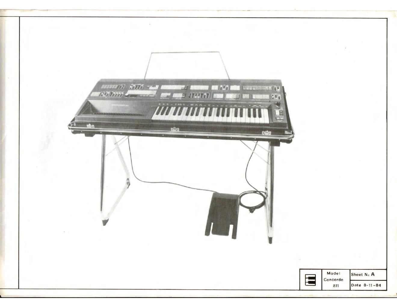 elka concorde 810 811 service manual